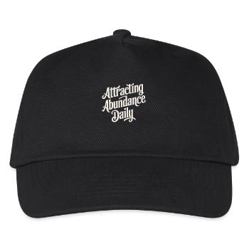 Abondance quotidienne Attirer Manifeste Citation - Casquette de baseball Enfant - noir - Devant