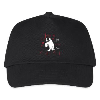 Salsa Dancer Dancer - Kids’ Baseball Cap - black - Front