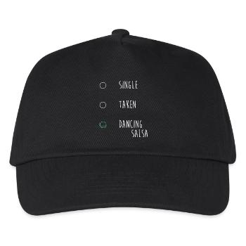 Salsa Dancer Dancer - Kids’ Baseball Cap - black - Front
