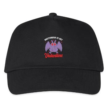 Mottenmann - Kinder Basecap - Schwarz - Vorne