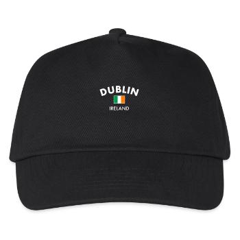 Dublin Ireland Ireland Irish Flag Proud Irishman - Kids’ Baseball Cap - black - Front