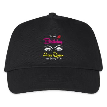 Sternzeichen Widder - Kinder Basecap - Schwarz - Vorne