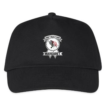 I don't really care Margaret Eagle Gift - Kids’ Baseball Cap - black - Front