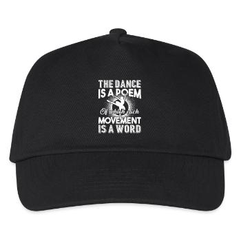Ballet Dancer Ballet Dance Is A Poem - Kids’ Baseball Cap - black - Front