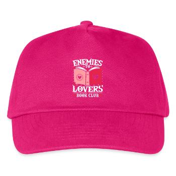 Bücher lesen Roman Enemies To Lovers Book Club - Kinder Basecap - Fuchsia - Vorne