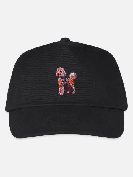 Pudel - Kinder Basecap - Schwarz