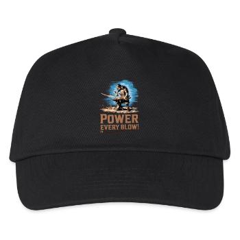 BLACKSMITH - Kids’ Baseball Cap - black - Front