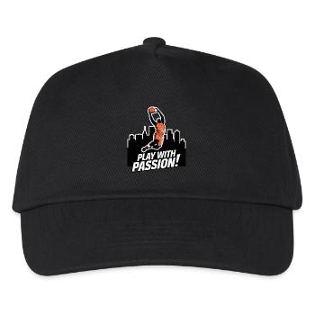 JOUER AU BASKETBALL - Casquette de baseball Enfant - noir - Devant