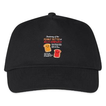 Peanut butter - Kids’ Baseball Cap - black - Front