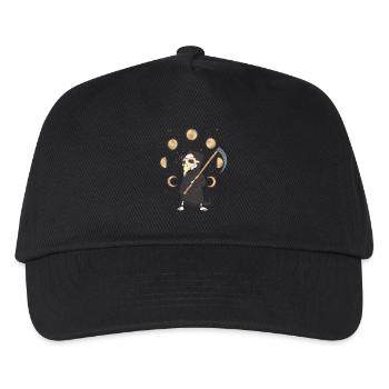 Halloween Plague Death Grim Reaper Moon Mystical - Kids’ Baseball Cap - black - Front