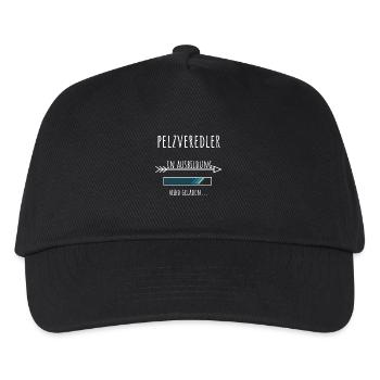 Pelzveredler Ausbildung Beruf Geschenk - Kinder Basecap - Schwarz - Vorne