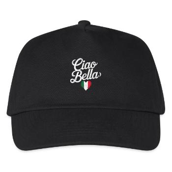 Ciao Bella - Kinder Basecap - Schwarz - Vorne