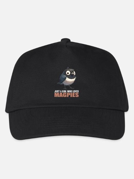 Elstern Elster - Kinder Basecap - Schwarz