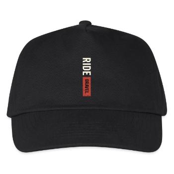 Gravel Bike Gravel Bike Gravel Bike Fans & Cyclists - Kids’ Baseball Cap - black - Front