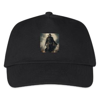 Cowboy - Kinder Basecap - Schwarz - Vorne