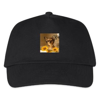 Chihuahua - Kinder Basecap - Schwarz - Vorne