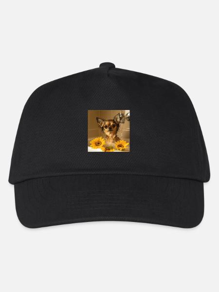 Chihuahua - Kinder Basecap - Schwarz
