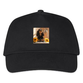 Cocker Spaniel - Kinder Basecap - Schwarz - Vorne