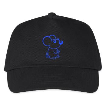Mouse Mouse Cute Little Rat Rodent Friendly - Kids’ Baseball Cap - black - Front