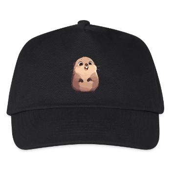 Murmeltiere Murmeltier - Kinder Basecap - Schwarz - Vorne