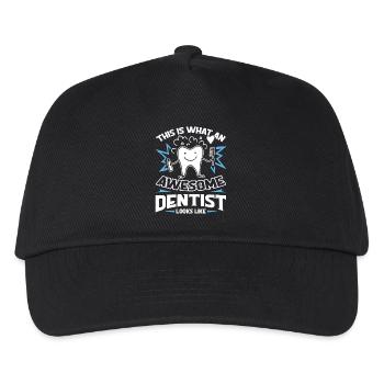 Dentist Awesome Dentist Looks Life - Kids’ Baseball Cap - black - Front