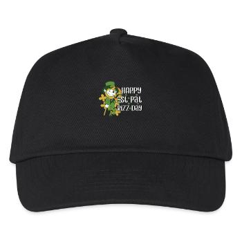 Happy St Pat Rizz Day Funny Patricks Day - Kids’ Baseball Cap - black - Front