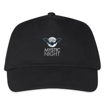BAT MYSTIC NIGHT - Kids’ Baseball Cap - black - Front