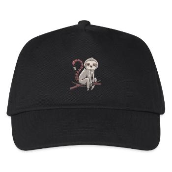 Cozy Scorpio Sloth for - Kids’ Baseball Cap - black - Front