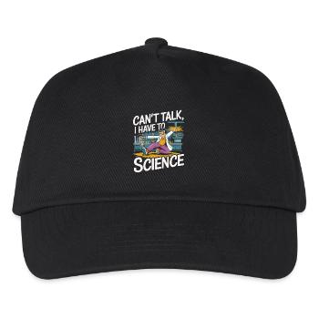 Wissenschaft Laborant Laboratorium Technicus - Kinder Basecap - Schwarz - Vorne