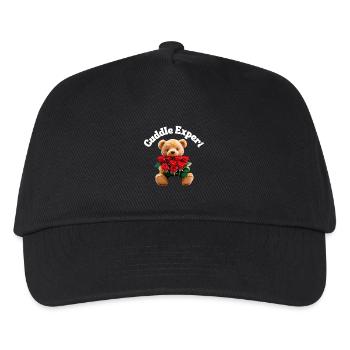 Cuddle Expert - Kids’ Baseball Cap - black - Front