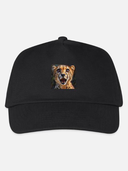 Gepard - Kinder Basecap - Schwarz