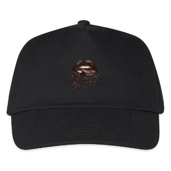 Chocolate Choco Lips Artwork for - Kids’ Baseball Cap - black - Front