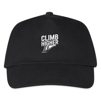 Climbing the Steps to Success - Kids’ Baseball Cap - black - Front