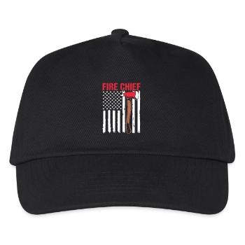 Firefighter Child - Kids’ Baseball Cap - black - Front