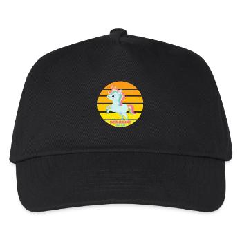 Écolier 2025 Inscription des jeunes filles à l’école 2025 Décoration - Casquette de baseball Enfant - noir - Devant