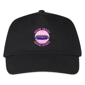 Grow Smart Grow Hydro - Kids’ Baseball Cap - black - Front