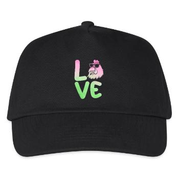 Chickens Hen - Kids’ Baseball Cap - black - Front