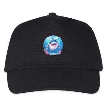 Great White Sharks Great White Shark - Kids’ Baseball Cap - black - Front