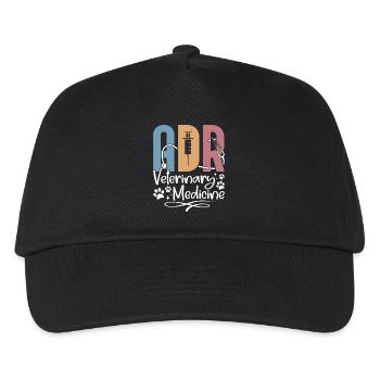 Veterinary Medicine Vet Design - Kids’ Baseball Cap - black - Front
