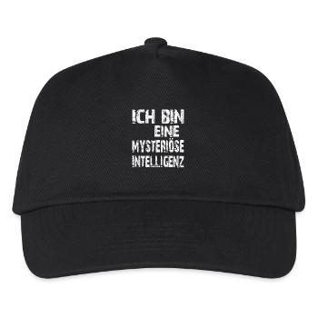 L’IA dit que je suis une intelligence mystérieuse - Casquette de baseball Enfant - noir - Devant