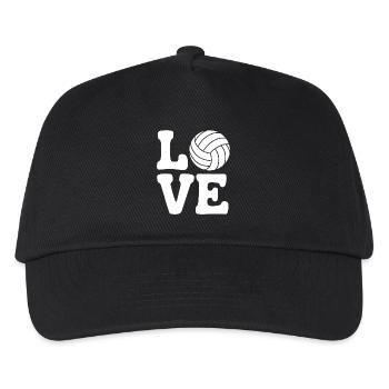Volleyball Saying Funny Volleyball Gift - Kids’ Baseball Cap - black - Front