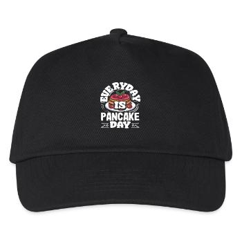 Pancakes Every day is Pancake Day - Kids’ Baseball Cap - black - Front