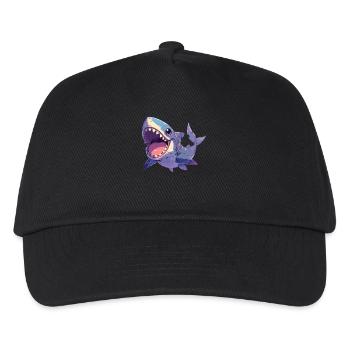 Sharks Shark - Kids’ Baseball Cap - black - Front