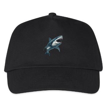 Sharks Shark - Kids’ Baseball Cap - black - Front