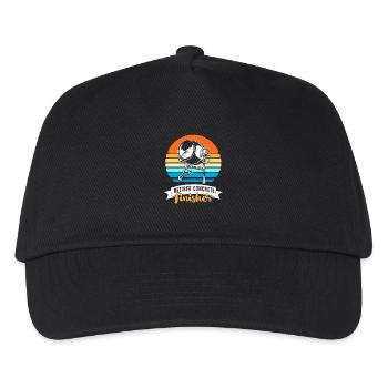 Concrete Concrete Paver Concrete Mixer - Kids’ Baseball Cap - black - Front