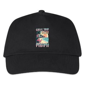Girls Trip Miami 2028 - Kinder Basecap - Schwarz - Vorne
