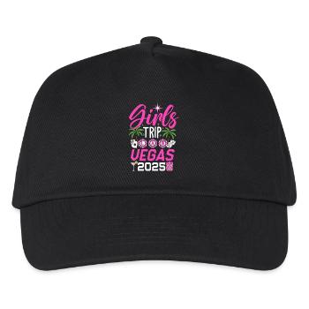 Girls Trip Las Vegas 2025 - Kids’ Baseball Cap - black - Front