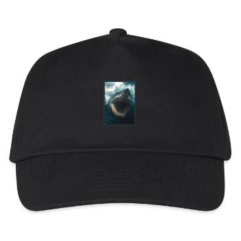 Sharks Shark - Kids’ Baseball Cap - black - Front