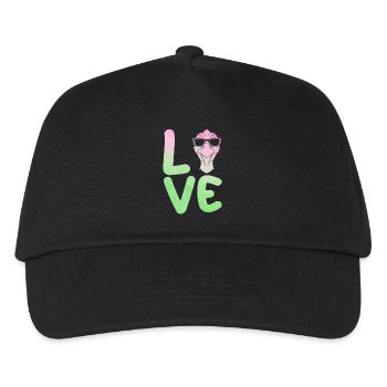 Goose - Kids’ Baseball Cap - black - Front
