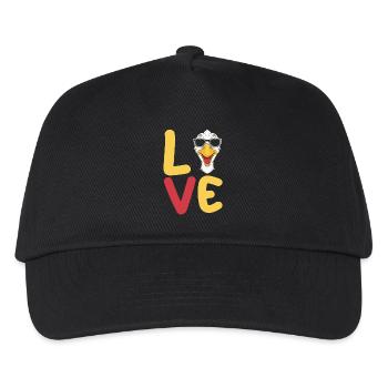 Goose - Kids’ Baseball Cap - black - Front